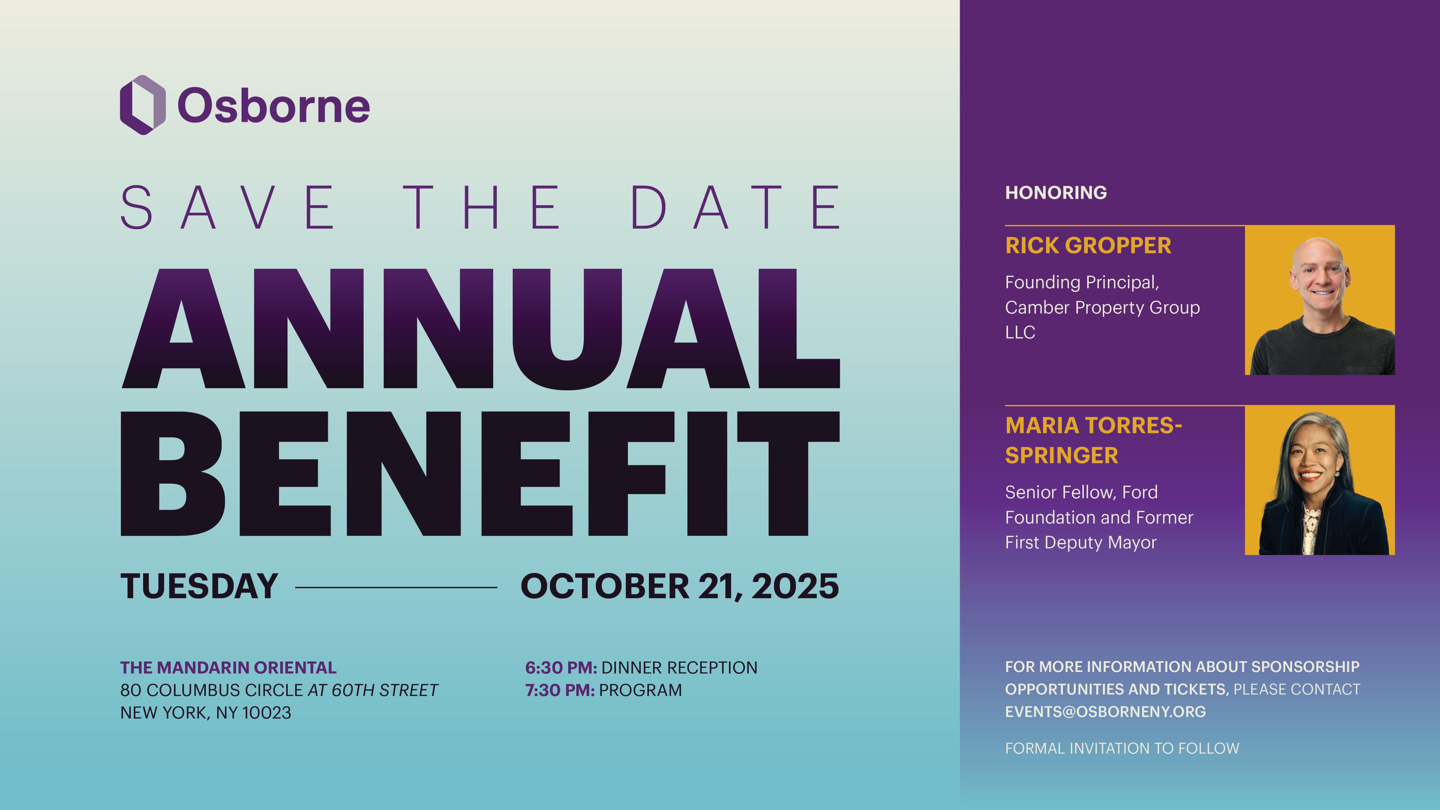 Osborne’s 2024 Annual Benefit